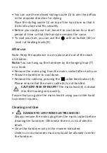 Preview for 20 page of AFK HT-2200.34CR Instruction Manual