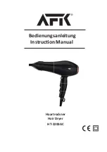 AFK HT-2200AC Instruction Manual preview