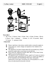 Preview for 9 page of AFK KME-1000.8D Instruction Manual