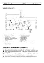 Предварительный просмотр 2 страницы AFK MG-5 Instruction Manual