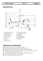 Предварительный просмотр 8 страницы AFK MG-5 Instruction Manual