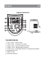 Предварительный просмотр 10 страницы AFK TC-2000 Instruction Manual