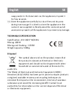 Preview for 58 page of AFK TC-2000 Instruction Manual