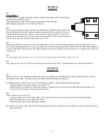 Preview for 4 page of AFL 30GHR Operating & Maintenance Instructions