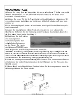 Preview for 33 page of AFLAMO AV-WM105PRI-B Owner'S Manual