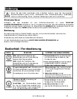 Предварительный просмотр 49 страницы AFLAMO IMPERIAL AV-WM36IMP Owner'S Manual