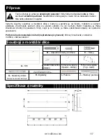 Предварительный просмотр 117 страницы AFLAMO IMPERIAL AV-WM36IMP Owner'S Manual