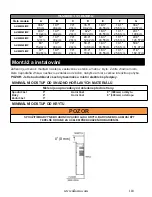 Предварительный просмотр 118 страницы AFLAMO IMPERIAL AV-WM36IMP Owner'S Manual