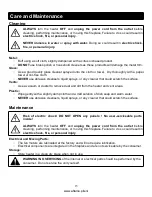 Preview for 16 page of AFLAMO MAJESTIC 100 Owner'S Manual