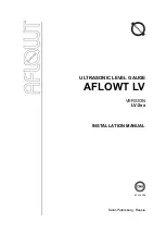 Preview for 1 page of AFLOWT LV Series Installation Manual