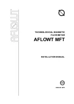 Preview for 1 page of AFLOWT MFT Installation Manual