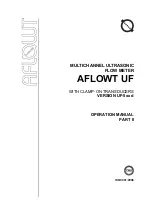 AFLOWT UF-5 Series Operation Manual preview