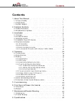 Preview for 2 page of Afore On-Grid Installation And Operation Manual