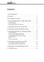 Предварительный просмотр 2 страницы Afore SAPM-10KW Installation And Operation Manual