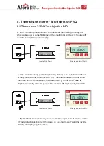 Предварительный просмотр 20 страницы Afore SAPM-10KW Installation And Operation Manual