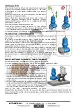 Preview for 19 page of AFPUMPS HM Use And Maintenance Instruction Manual