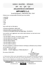 Preview for 46 page of AFPUMPS HM Use And Maintenance Instruction Manual