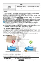 Preview for 5 page of AFPUMPS MIX Use And Maintenance Instructions