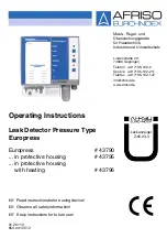 Afriso EURO-INDEX 43790 Operating Instructions Manual предпросмотр