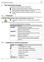 Preview for 4 page of Afriso EURO-INDEX 43790 Operating Instructions Manual