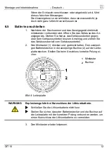 Предварительный просмотр 12 страницы Afriso EURO-INDEX DIT 10 Operating Instructions Manual