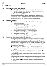 Предварительный просмотр 19 страницы Afriso EURO-INDEX DIT 10 Operating Instructions Manual