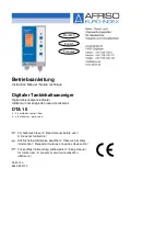 Afriso EURO-INDEX DTA 10 Instruction Manual preview