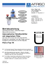 Preview for 1 page of Afriso EURO-INDEX FloCo-Top-1K Operating Instructions Manual