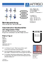 Afriso EURO-INDEX FloCo-Top-2 Series Instruction Manual preview