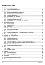 Preview for 3 page of Afriso EURO-INDEX OWWG 3 Operating Instructions Manual