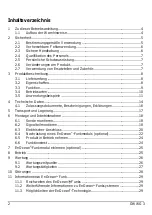 Preview for 4 page of Afriso EURO-INDEX OWWG3 Series Operating Instructions Manual