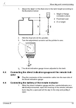 Preview for 13 page of Afriso EURO-INDEX Unimes E Operating Instructions Manual