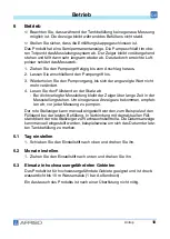 Preview for 19 page of AFRISO 28000 Operating Instructions Manual