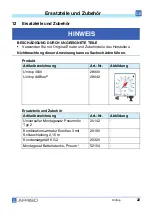 Preview for 23 page of AFRISO 28000 Operating Instructions Manual