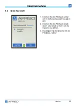 Предварительный просмотр 11 страницы AFRISO 46200 Operating Instructions Manual