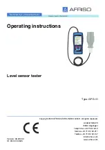 Предварительный просмотр 18 страницы AFRISO 46200 Operating Instructions Manual