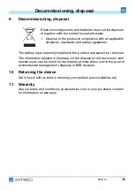 Предварительный просмотр 33 страницы AFRISO 46200 Operating Instructions Manual