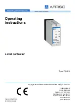 Preview for 33 page of AFRISO 53206 Operating Instructions Manual