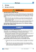 Preview for 14 page of AFRISO 61184 Operating Instructions Manual