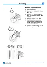 Предварительный просмотр 36 страницы AFRISO 78110 Operating Instructions Manual