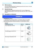 Предварительный просмотр 25 страницы AFRISO AHD 20 Operating Instructions Manual