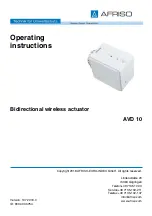 Preview for 17 page of AFRISO AVD 10 Operating Instructions Manual