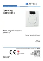 Preview for 21 page of AFRISO CosiTherm Series Operating Instructions Manual