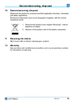 Предварительный просмотр 54 страницы AFRISO DTA 10 Operating Instructions Manual