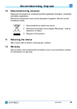 Предварительный просмотр 64 страницы AFRISO DTA 20 E Operating Instructions Manual