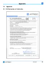 Предварительный просмотр 67 страницы AFRISO DTA 20 E Operating Instructions Manual