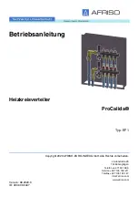 AFRISO EF1 Operating Instructions Manual preview