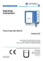 Предварительный просмотр 58 страницы AFRISO Eurovac HV Operating Instructions Manual