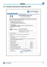 Предварительный просмотр 285 страницы AFRISO Eurovac HV Operating Instructions Manual