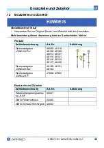 Предварительный просмотр 44 страницы AFRISO GWG 23 Series Operating Instructions Manual